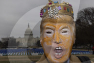 Anti-Trump Protest On The National Mall
