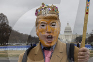 Anti-Trump Protest On The National Mall