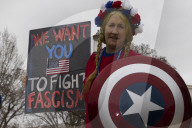 Anti-Trump Protest On The National Mall