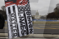 Anti-Trump Protest On The National Mall
