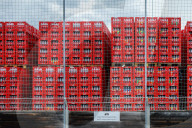 Empties In Empty Crates At Coca-Cola