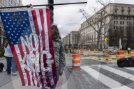 Black Lives Matter Plaza Mural Removal Continues In DC