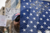 Black Lives Matter Plaza Mural Removal Continues In DC