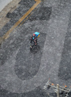 Heavy Snow Hit Beijing