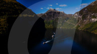 Aerial View Of Geirangerfjord, Norway