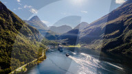Aerial View Of Geirangerfjord, Norway