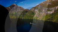 Aerial View Of Geirangerfjord, Norway