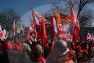 IG Metall Union Calls For Rally For Better Political Policy For Automaker And Steel Industry In Cologne