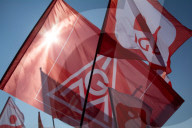 IG Metall Union Calls For Rally For Better Political Policy For Automaker And Steel Industry In Cologne