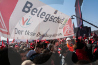IG Metall Union Calls For Rally For Better Political Policy For Automaker And Steel Industry In Cologne
