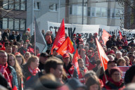 IG Metall Union Calls For Rally For Better Political Policy For Automaker And Steel Industry In Cologne