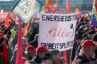 IG Metall Union Calls For Rally For Better Political Policy For Automaker And Steel Industry In Cologne