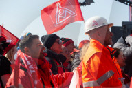 IG Metall Union Calls For Rally For Better Political Policy For Automaker And Steel Industry In Cologne