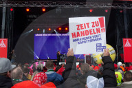 IG Metall Union Calls For Rally For Better Political Policy For Automaker And Steel Industry In Cologne