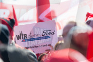 IG Metall Union Calls For Rally For Better Political Policy For Automaker And Steel Industry In Cologne
