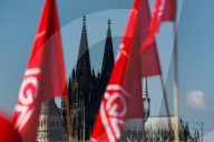 IG Metall Union Calls For Rally For Better Political Policy For Automaker And Steel Industry In Cologne