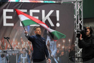 Peter Magyar, Leader Of The TISZA Party Speaks On The Anniversary Of The 1848/49 Hungarian Revolution.