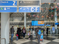 Check-in Area And Departures At Munich Airport