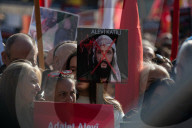 Demonstration Against Killing And Violence Against Alawites In Syria In Cologne