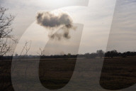 The Russian Army Bombed A Village In The Donetsk Region. 