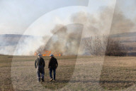 The Russian Army Bombed A Village In The Donetsk Region. 