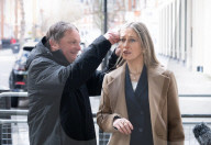 Guests depart for Sunday with Laura Kuenssberg at the BBC, Broadcasting House, London, UK. 
