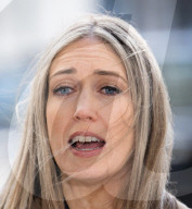 Guests depart for Sunday with Laura Kuenssberg at the BBC, Broadcasting House, London, UK. 