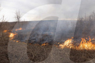 The Russian Army Bombed A Village In The Donetsk Region. 