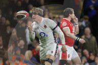 Guinness Six Nations 2025 rugby union match between Wales and England at the Principality Stadium in Cardiff, UK.