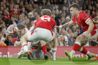 Guinness Six Nations 2025 rugby union match between Wales and England at the Principality Stadium in Cardiff, UK.