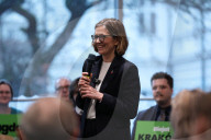 Meeting With Magdalena Biejat In Krakow