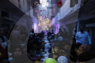 The Largest Communal Iftar Table During Ramadan In Egypt 