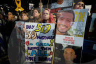 Protest in Tel Aviv for release of hostages