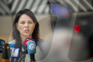 EU foreign ministers discuss relations with the U.S. at Brussels meeting in Belgium.