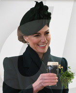 Kate Middleton enjoys a pint of Guinness on StPatrick's Day 