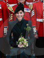 Kate Middleton enjoys a pint of Guinness on StPatrick's Day 