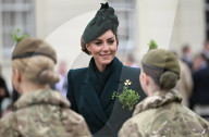 Kate Middleton enjoys a pint of Guinness on StPatrick's Day 