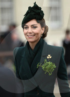 Kate Middleton enjoys a pint of Guinness on StPatrick's Day 