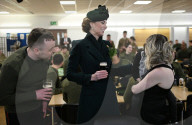 Kate Middleton enjoys a pint of Guinness on StPatrick's Day 