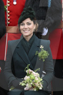 Kate Middleton at the Irish Guard's StPatrick's Day Parade