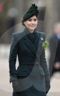 Kate Middleton at the Irish Guard's StPatrick's Day Parade