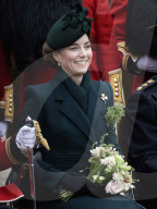 Kate Middleton at the Irish Guard's StPatrick's Day Parade