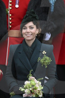 Kate Middleton at the Irish Guard's StPatrick's Day Parade