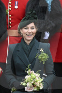 Kate Middleton at the Irish Guard's StPatrick's Day Parade