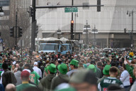 St. Patrick's Day Chicago River Dying
