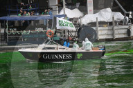 St. Patrick's Day Chicago River Dying
