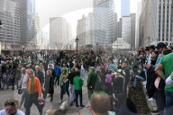 St. Patrick's Day Chicago River Dying