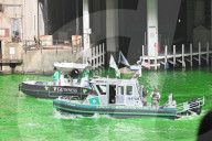 St. Patrick's Day Chicago River Dying
