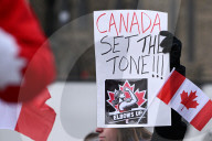 Hundreds Attend 'Elbows Up, Canada!' Rally In Ottawa
