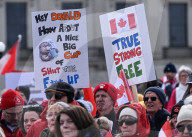 Hundreds Attend 'Elbows Up, Canada!' Rally In Ottawa